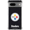 NFL Pittsburgh Steelers Distressed Google Pixel 7a Clear Case